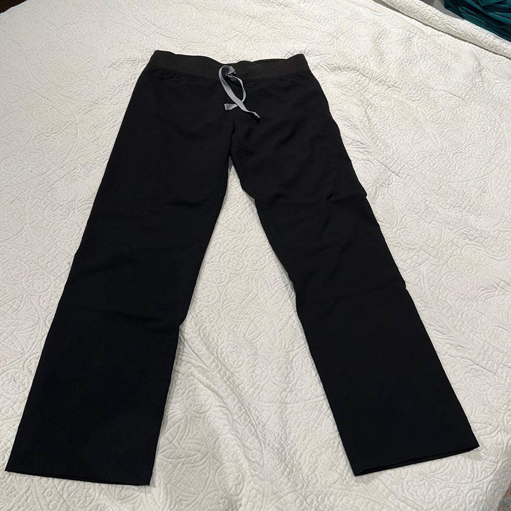 Figs Livingston Scrub Pant Black Small